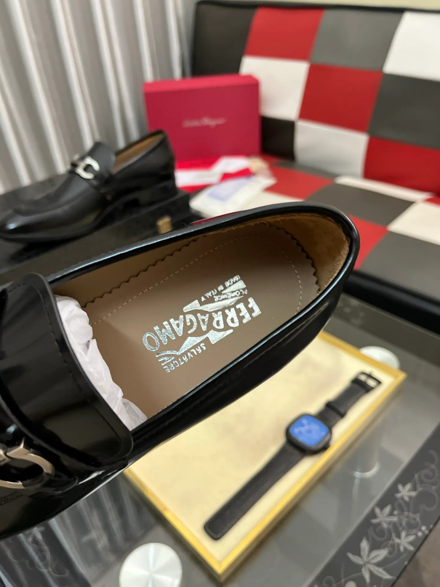 Men's shoes 💰600⌚️⌚️[Salvatore Ferragamo] Ferragamo business leather shoes, 1:1 top purchasing quality, imported selected original calfskin for the uppers, imported original soft water-dyed cowhide for the inner feet, imported original customized Italian handmade lightweight foam outsole, size: 39-44 5️⃣ options available